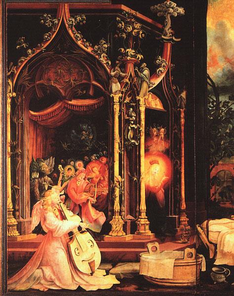  Matthias  Grunewald The Isenheimer Altarpiece France oil painting art
